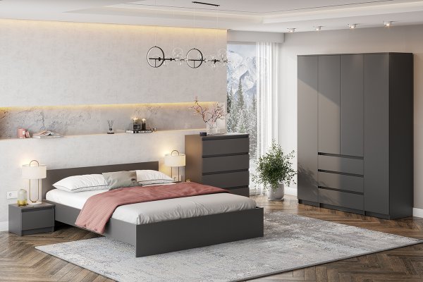 Кровать "Денвер" 1,6*2,0 м с основанием ЛДСП